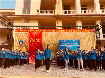 Trung tâm Hỗ trợ phát triển thanh niên tỉnh Nghệ An phối hợp với Huyện đoàn Yên Thành, Trường THPT Bắc Yên Thành tổ chức chương trình “Ngày hội đoàn viên” năm 2023.