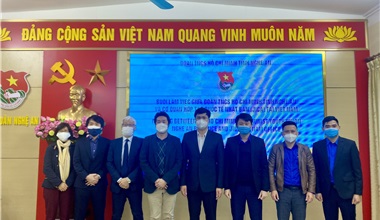 Tỉnh đoàn Nghệ An làm việc với đoàn công tác của cơ quan hợp tác Quốc tế Nhật Bản (JICA) tại Việt Nam